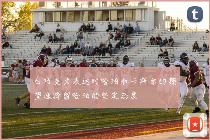 白巧克力表达对哈珀和卡斯尔的期望选择留哈珀的坚定态度